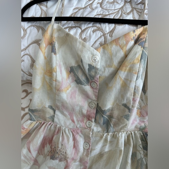 Linen Summer Dress - Picture 6 of 7